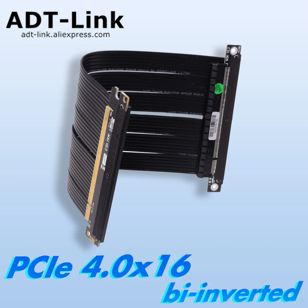 Itx Case Pcie Riser 4.0 - Dual Reverse PCIe 4.0 X16 Riser