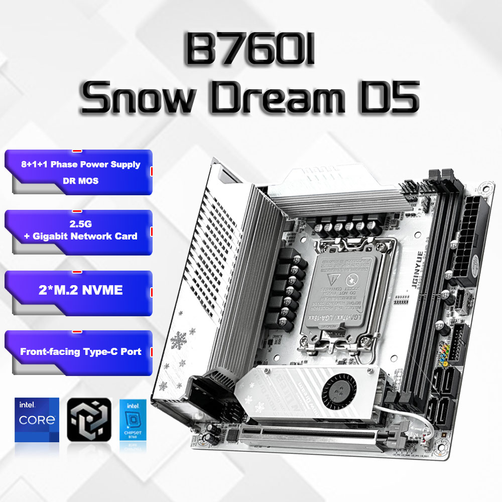 Itx Motherboard B760I Ddr5 - B760i ARGB WIFI DDR5 Motherboard mini