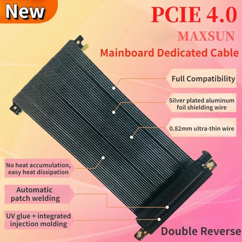 Super Speed 4.0 High Compatibl - Itx Case Pcie Riser 4.0 评论和价格