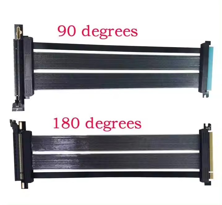 PCIe 4.0 X16 Dual Reverse Rise - Itx Case Pcie Riser 4.0 评论和价格
