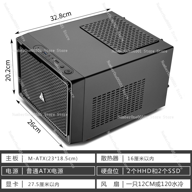 N1 Mini ITX Computer Case HTPC - Mini Itx Case Water Cooling Support 评论和价格