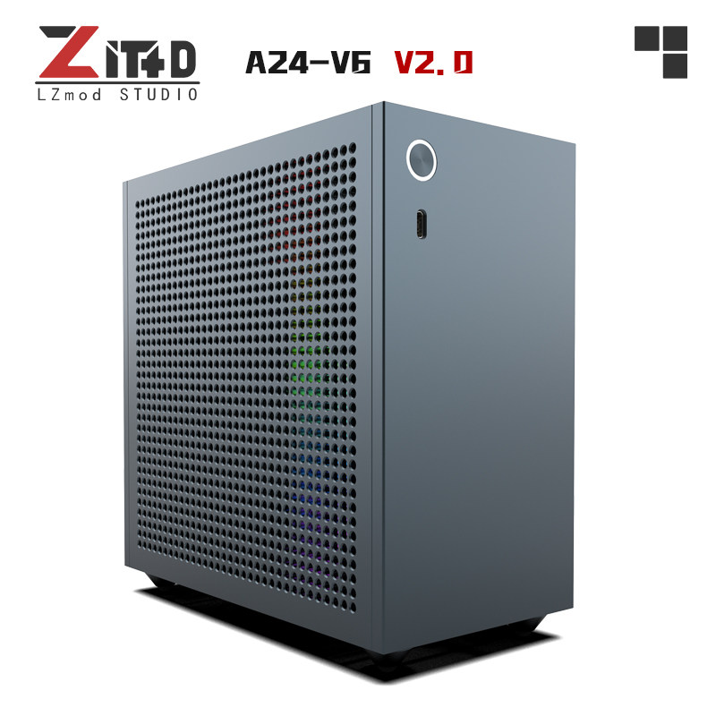 A24-V6 V2.0 3.66L Mini ITX Cas - Sff Case Flex Atx Psu 评论和价格