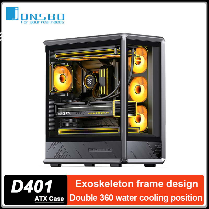 JONSBO D401 ATX PC Case Exoske - Mini Itx Case Water Cooling Support 评论和价格