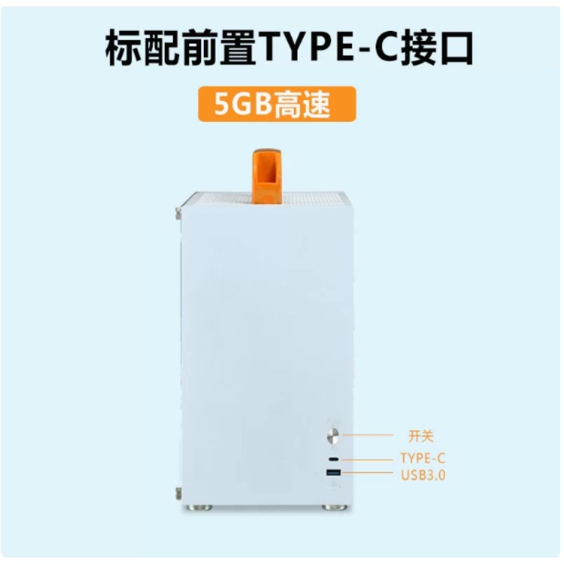 X79 Portable White Mini Comput - Mini Itx Case Water Cooling Support 评论和价格