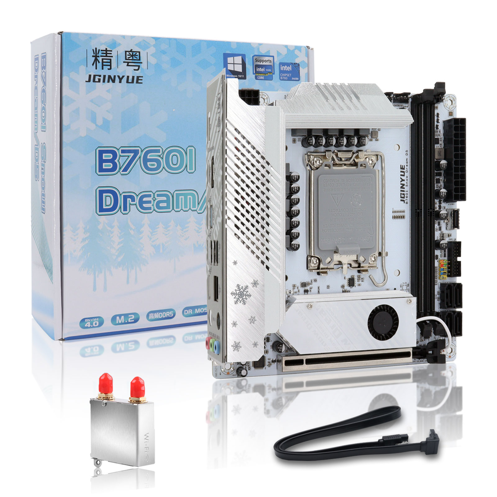 JGINYUE B760 Motherboard Mini  - Itx Motherboard B760I Ddr5 评论和价格