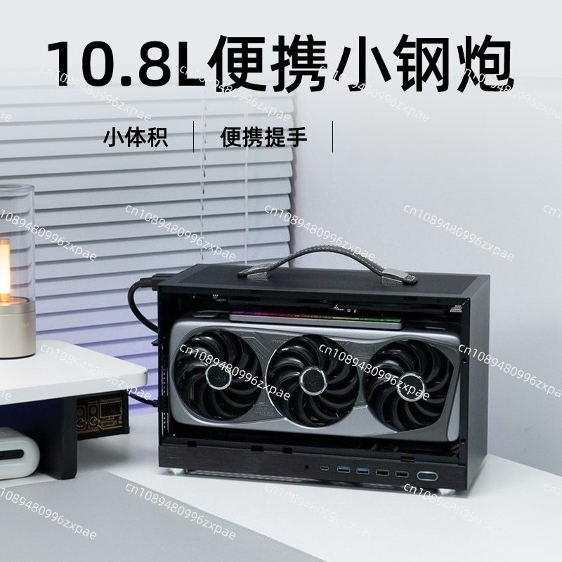 Mini ITX PC Case Portable Hand - Mini Itx Case With Handle Portable 评论和价格